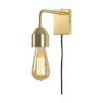 It's about RoMi Applique Murale Madrid Fer Dorée S | Convient pour 1x E27 