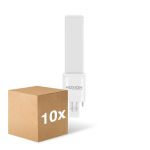 Lot 10x Noxion Lucent PL-S LED 2.8W - 840 Blanc Froid | 2-Pins - Équivalent 5W