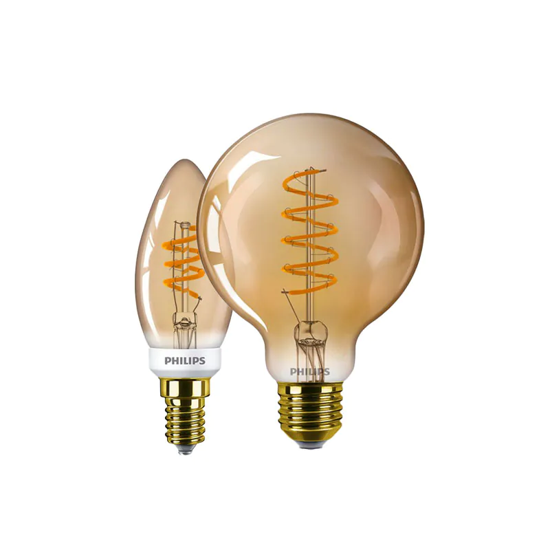 Amber Gouden Lampen