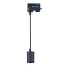 Noxion Railspot Hanglamp 3-Fase Aluminium Zwart | Geschikt voor 1x GU10
