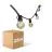 D'Lite LED Prikkabel Sparkl 25m 4W 250lm - 827 Zeer Warm Wit | IP44 - 5x Koppelbaar